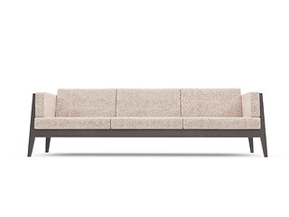 Image showing Couch over white