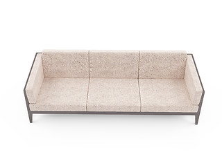 Image showing Couch over white