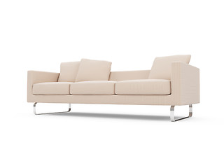 Image showing Couch over white