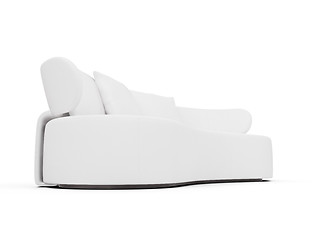 Image showing Couch over white