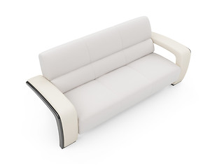 Image showing Couch over white