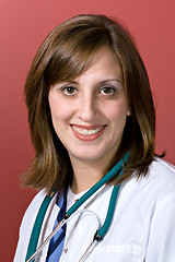 Image showing Young Woman Doctor