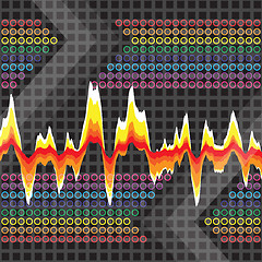 Image showing Graphic Audio Waveform