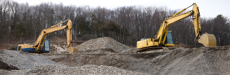 Image showing Contruction Site Panorama