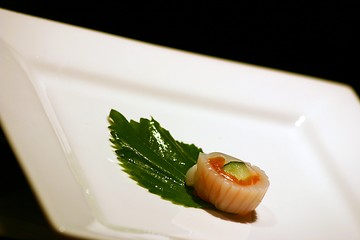 Image showing Sushi on a plate.