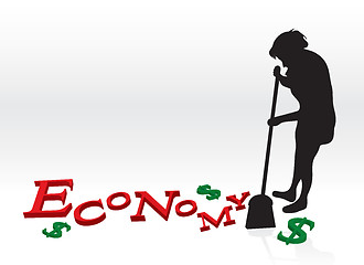 Image showing Cleaning Up The Economy