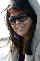 Image showing Girl At The Beach