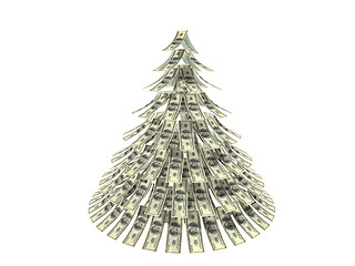 Image showing Christmas dollars