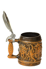 Image showing German beer jug