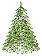 Image showing Christmas tree fastener