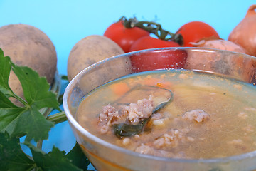 Image showing czech soup