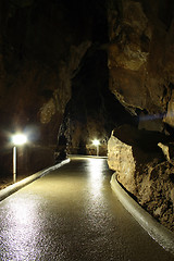 Image showing old natural cave