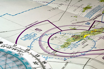 Image showing Map of the Virgin Islands