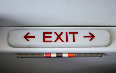 Image showing Exit sign