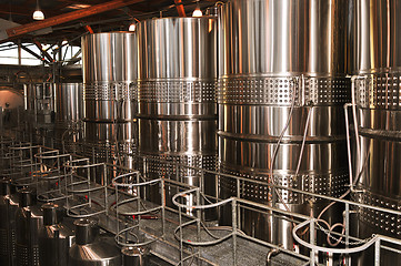 Image showing Wine making equipment