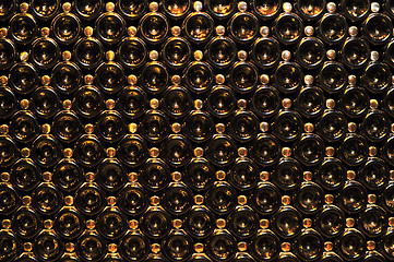 Image showing Wine bottles