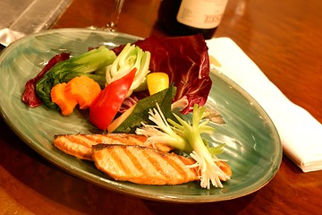 Image showing Sushi dinner