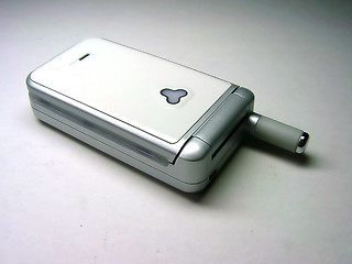 Image showing Folded Cellular Phone