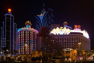 Image showing Casino Lisboa in Macau