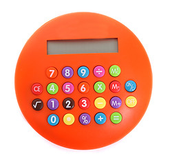 Image showing orange calculator