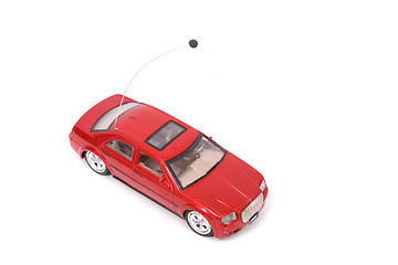 Image showing red car for children