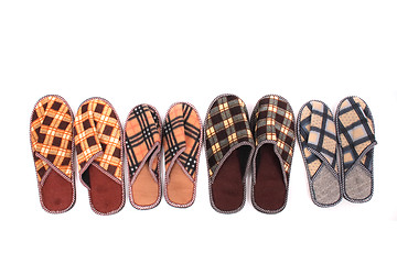 Image showing slippers family