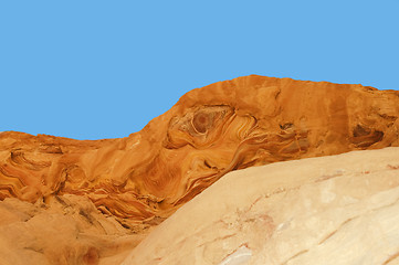 Image showing Nature Abstract: Colored Canyon