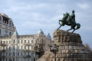Image showing Bogdan Kmelnitsky statue