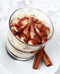 Image showing Tiramisu dessert