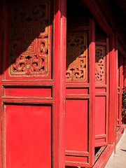 Image showing Den Ngoc Son temple in Hanoi, Vietnam