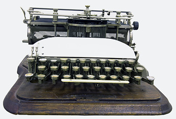 Image showing Old Vintage Typewriter