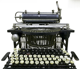 Image showing Old Vintage Typewriter