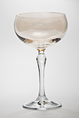 Image showing Empty wine glass