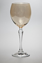 Image showing Empty wine glass