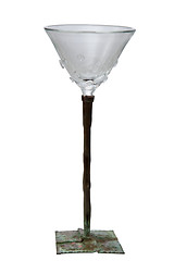 Image showing Empty cocktail glass