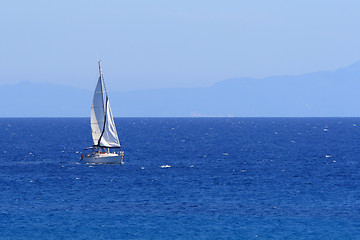 Image showing Sailing in Greece 