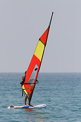 Image showing Wind surfing