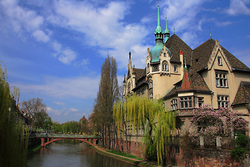 Image showing Colorful houses of Strasbourg