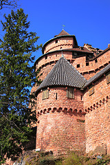 Image showing haut Koenigsbourg castle