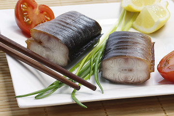 Image showing Eel Appetizer