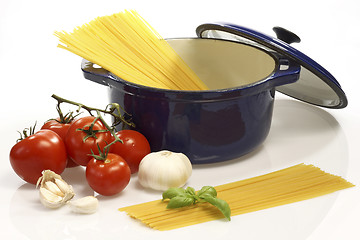 Image showing Cooking Spaghetti