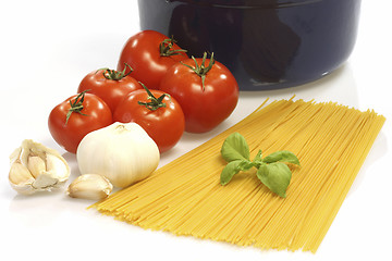 Image showing Cooking Spaghetti