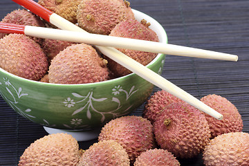 Image showing Litchis