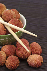 Image showing Litchis