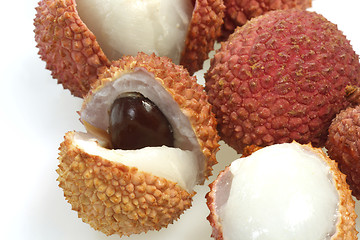 Image showing Fresh Litchis