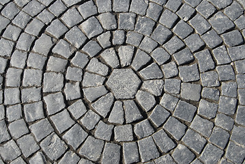 Image showing Texture of Stone Pavement