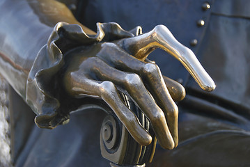 Image showing Bronze Hand