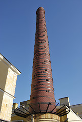 Image showing Ancient Industrial Chimney