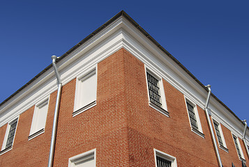 Image showing Fragment of Red Brick House