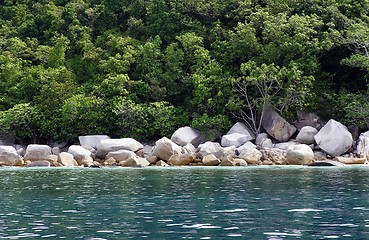 Image showing Sea side